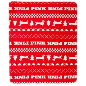 Pink Victoria Secret Cozy Plush Blanket